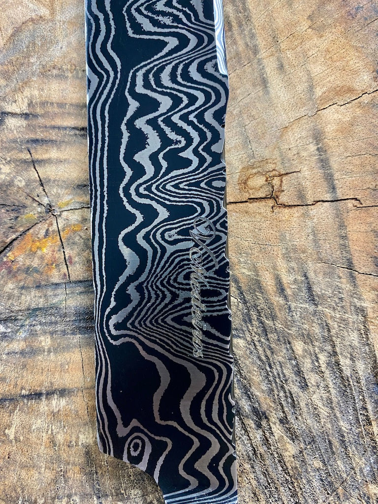 10" Damascus Bunka Knife 180 Layers GH CS1095 15n20