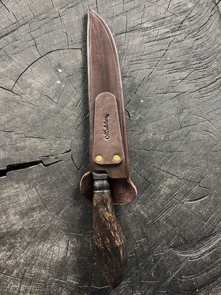 8" Damascus Guarim Custom Knife 180 Layers CS1095 15n20