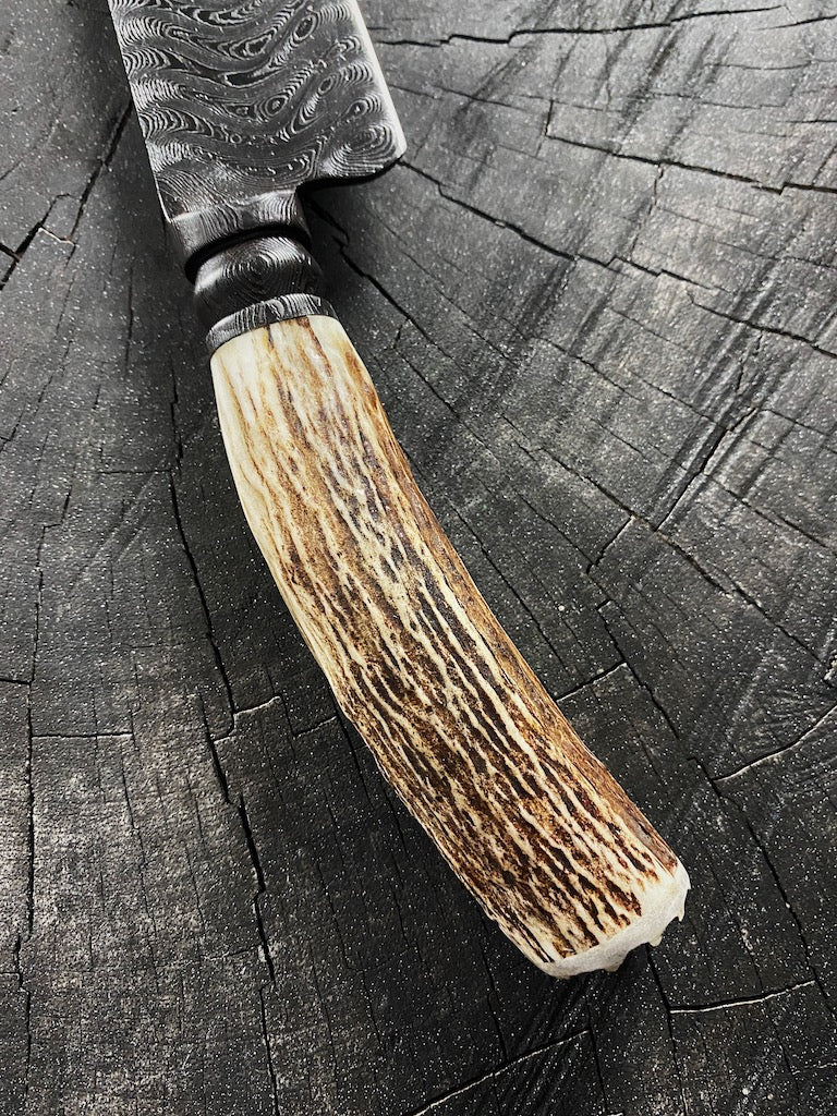 8" Damascus Custom Chef Knife 180 Layers CS1095 15n20