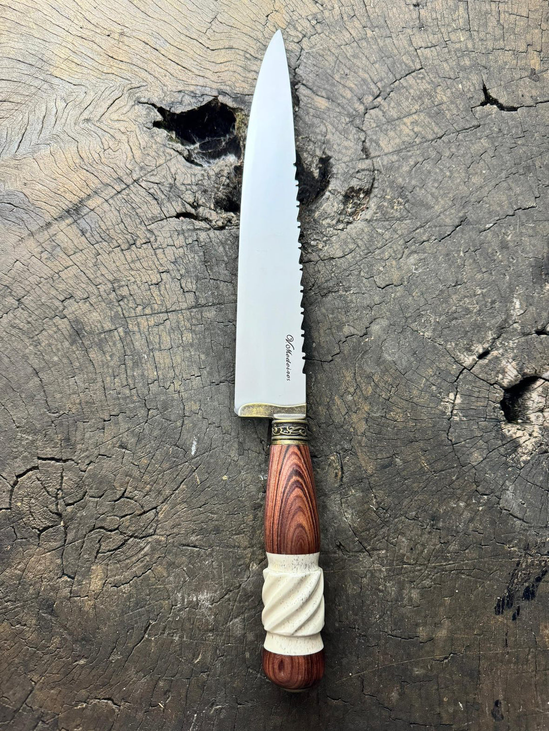 CUSTOM ORDER 10&quot; Chef Knife, Jacaranda Hardwood, SS420 - 250mm