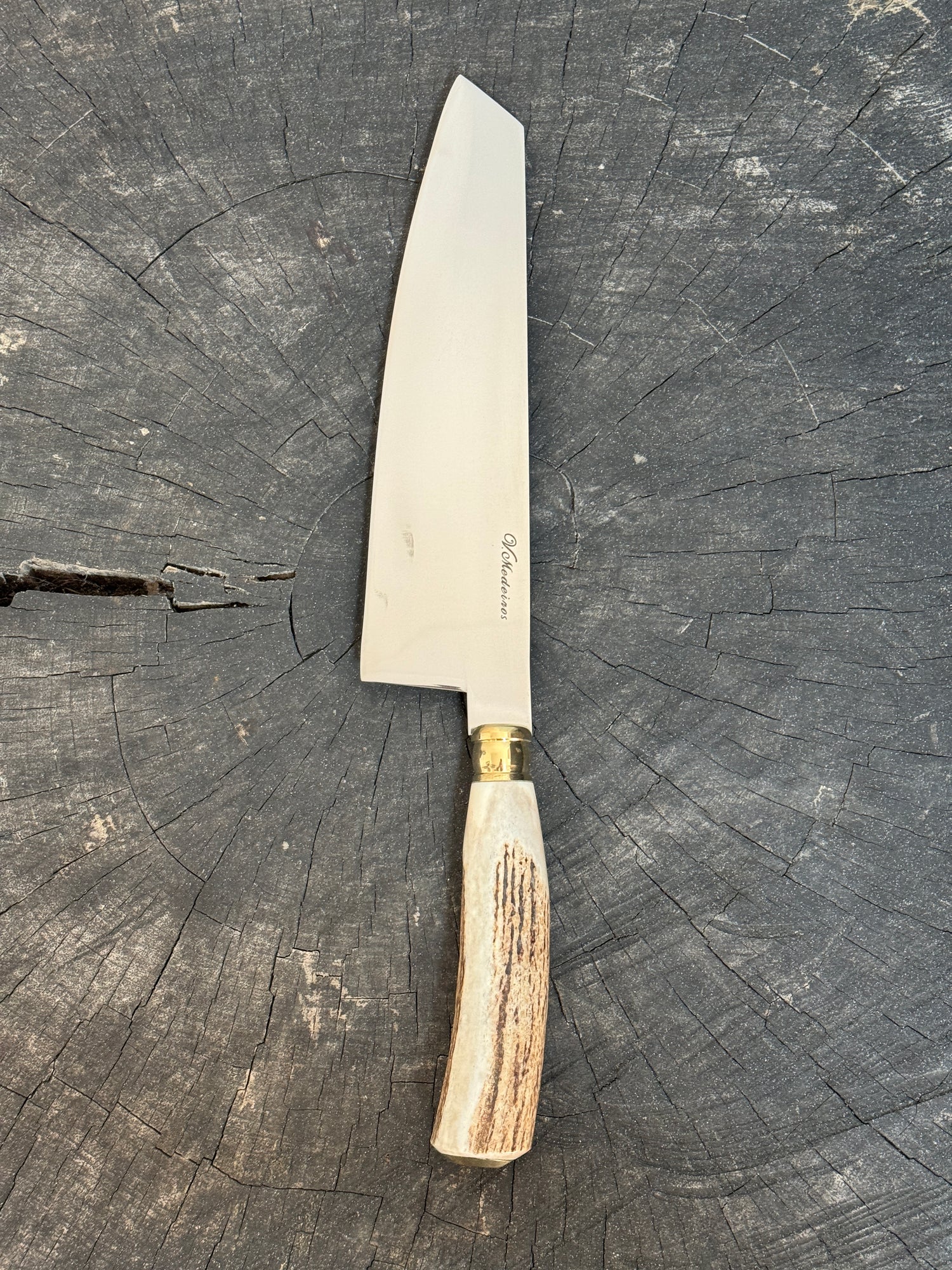 8&quot; Kultura Knife, Deer Antler, SS440 - 200mm