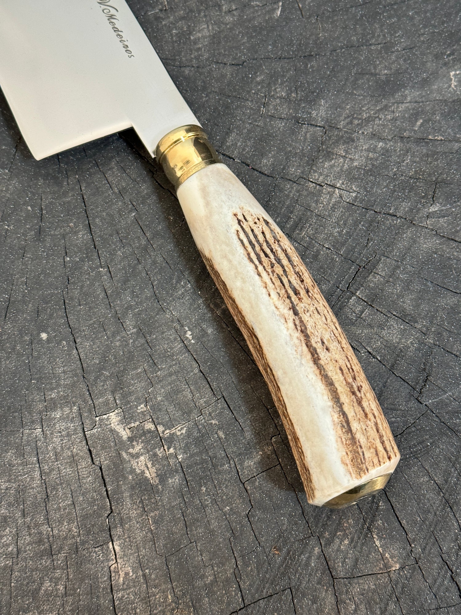 8&quot; Kultura Knife, Deer Antler, SS440 - 200mm