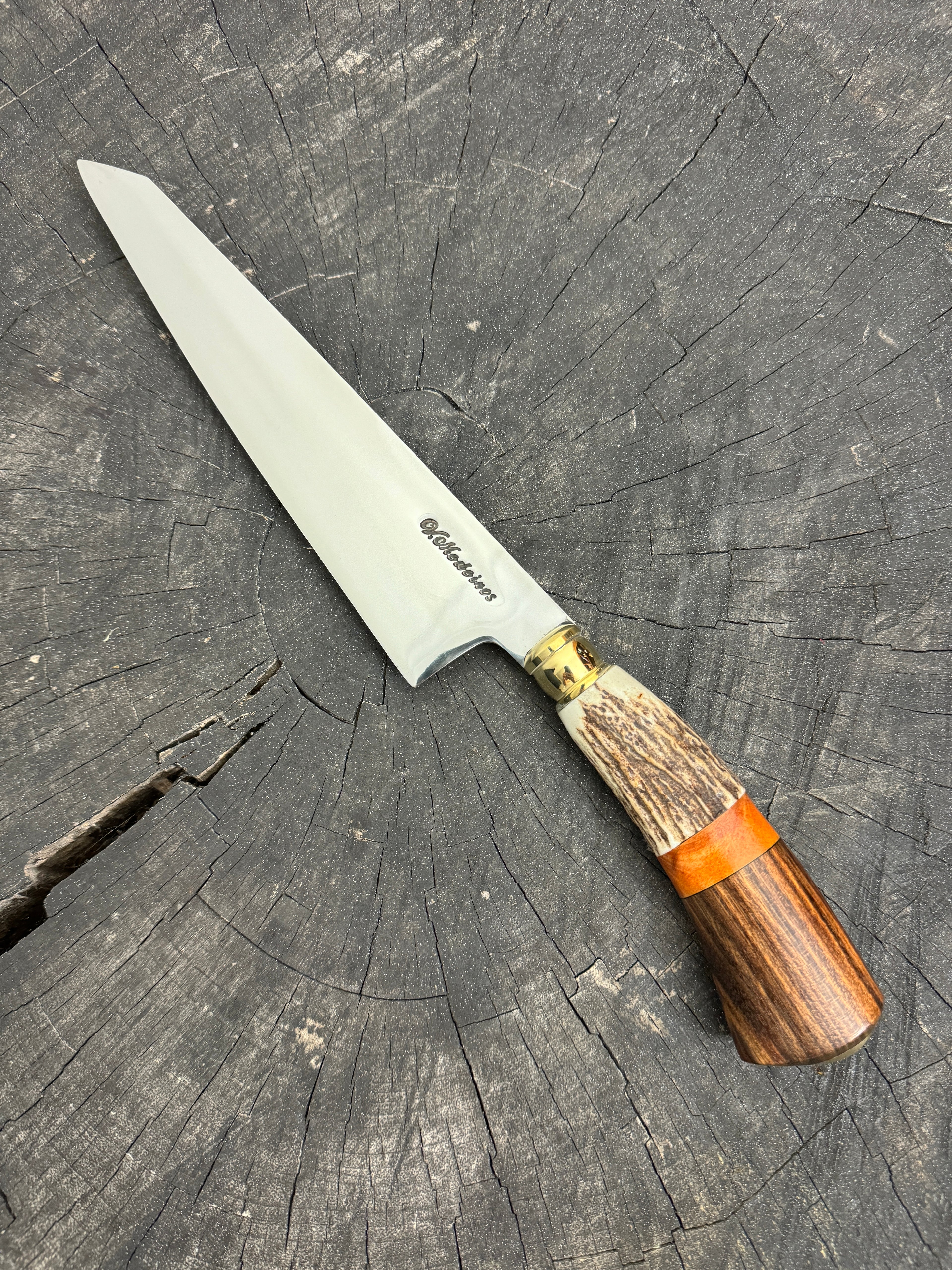 8&quot; Branca Knife, Deer Antler, SS440 - 210mm