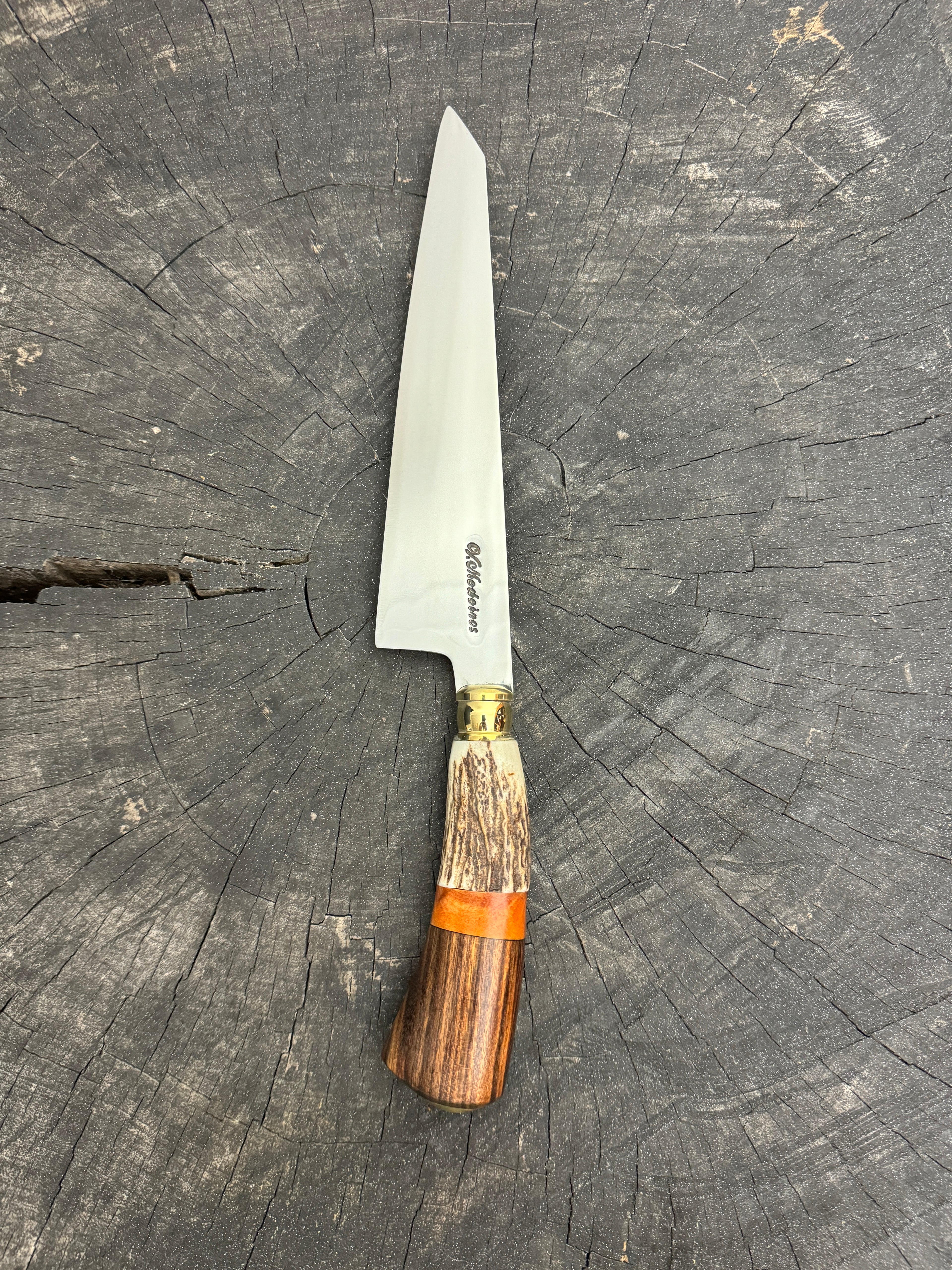 8&quot; Branca Knife, Deer Antler, SS440 - 210mm