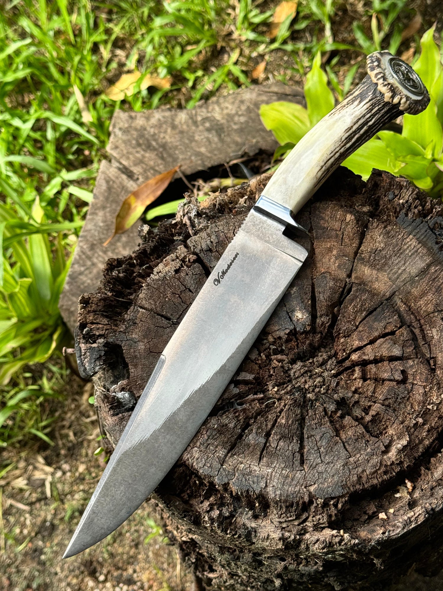 10” Bowie Knife with Guard - Forged Carbon Steel 1090 - 250mm