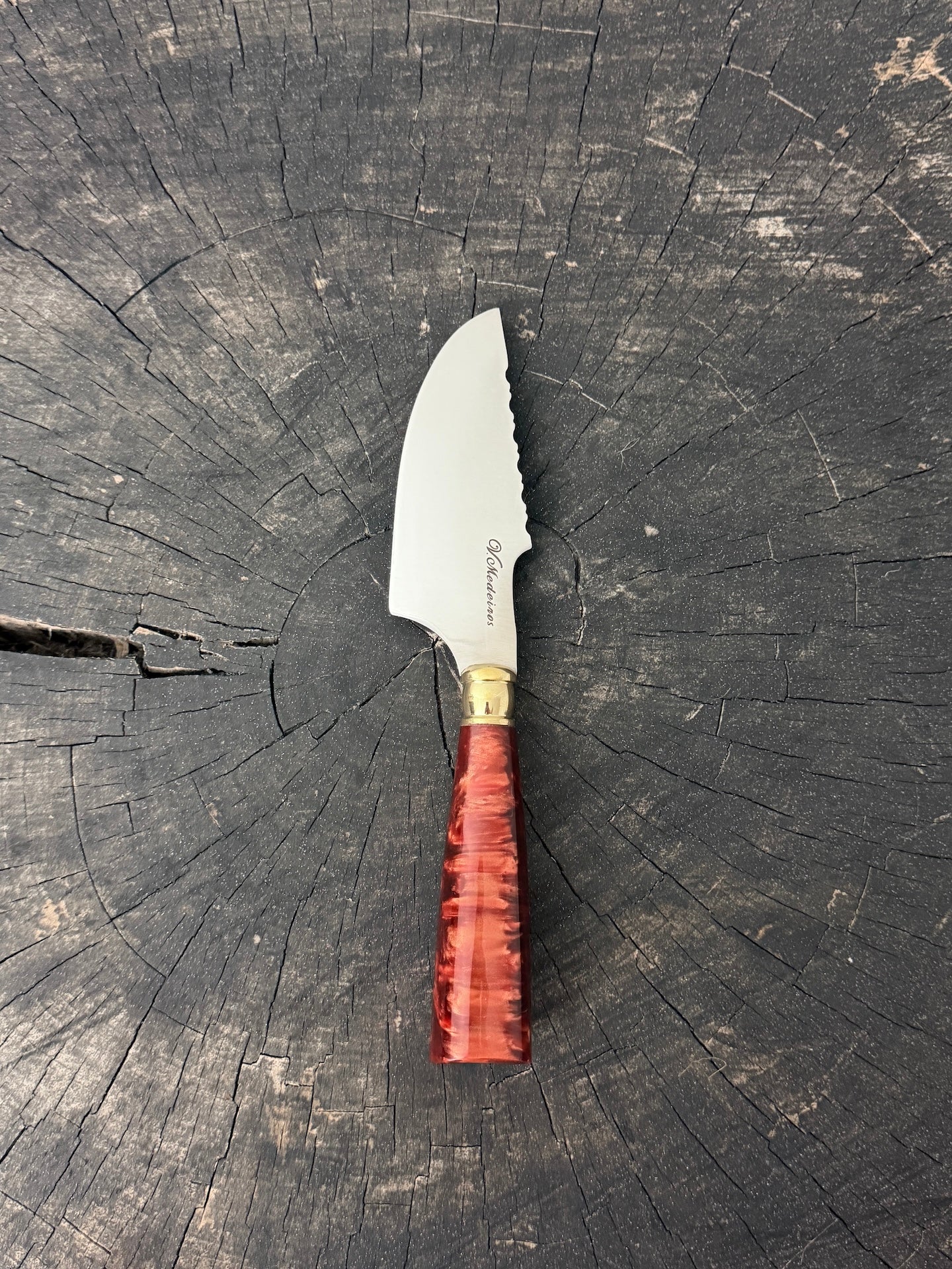 4” Skinner Knife, Custom Block - SS420, 105mm