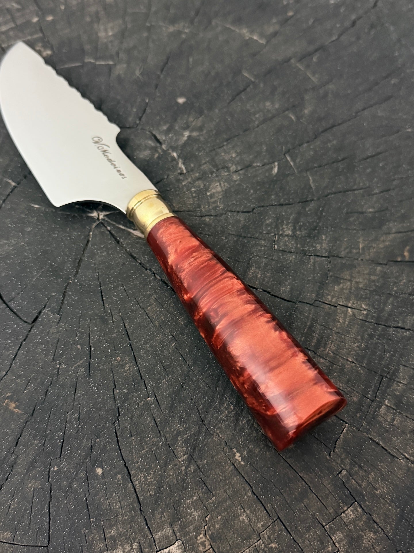 4” Skinner Knife, Custom Block - SS420, 105mm