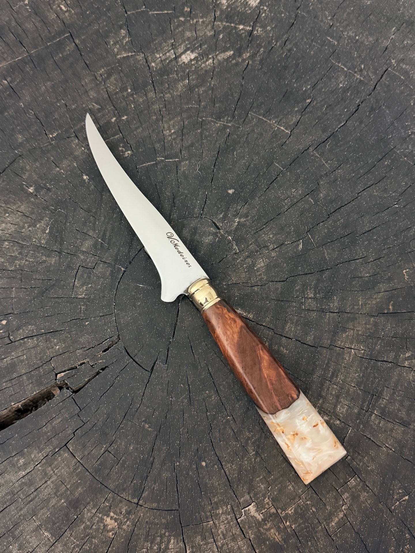 5" Boning Knife, Hybrid Custom Block, SS420 - 130mm