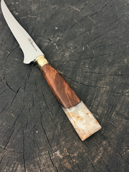 5" Boning Knife, Hybrid Custom Block, SS420 - 130mm
