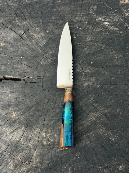 6" Utility Knife, Hybrid Custom Block, SS440 - 150mm