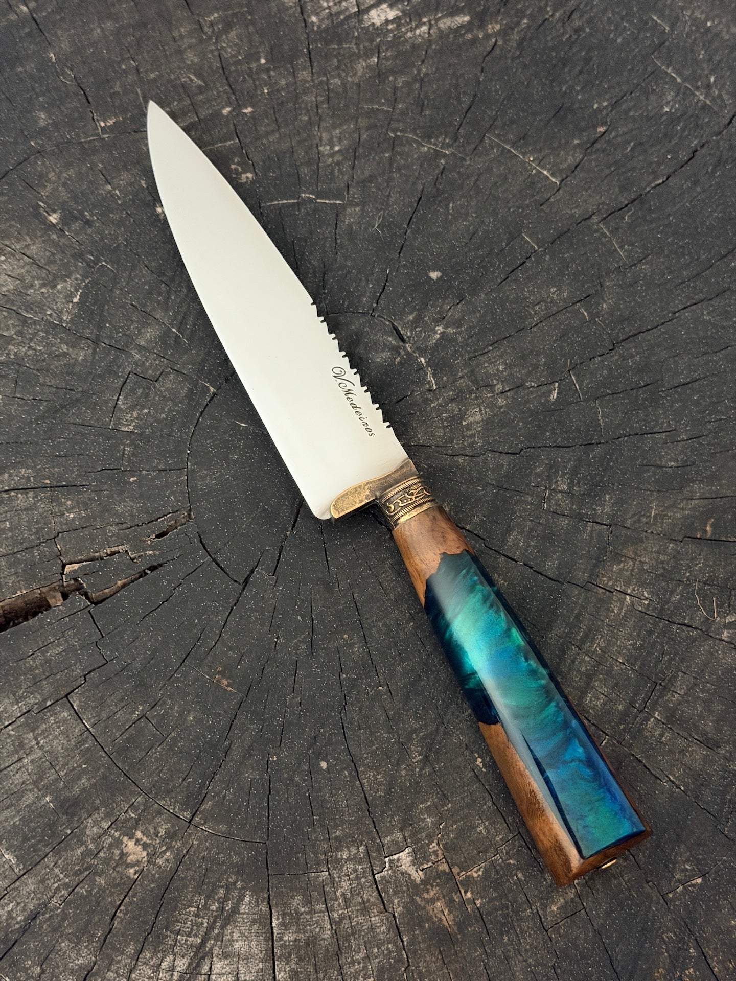 6" Utility Knife, Hybrid Custom Block, SS440 - 150mm