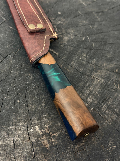 6" Utility Knife, Hybrid Custom Block, SS440 - 150mm