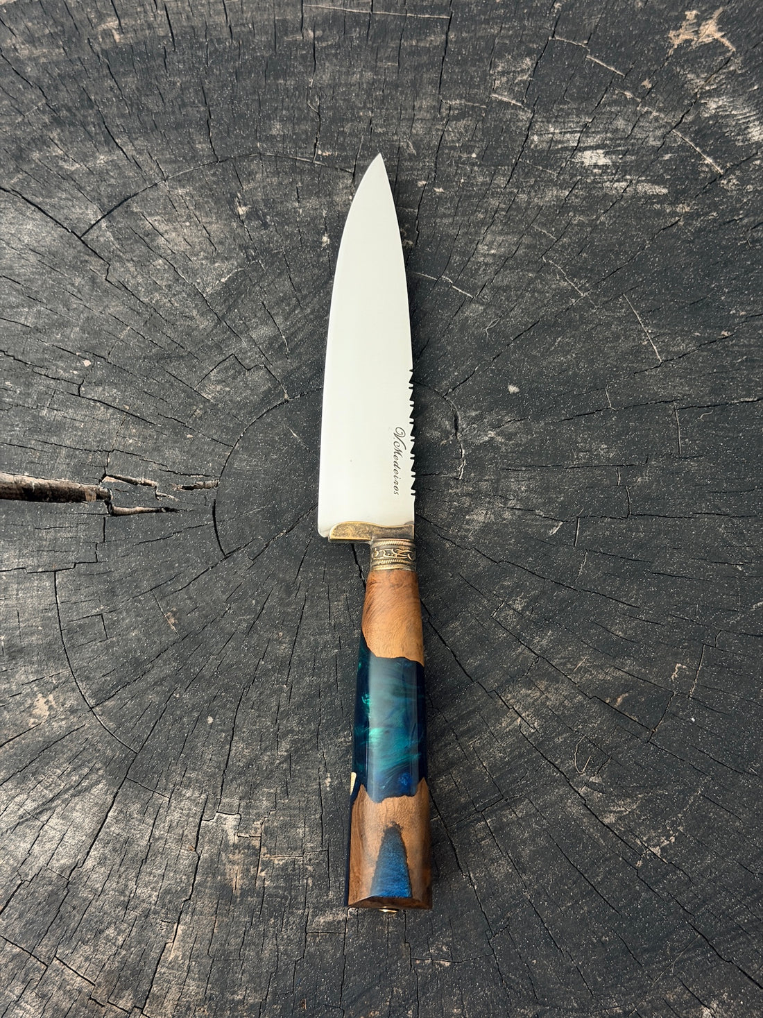 6" Utility Knife, Hybrid Custom Block, SS440 - 150mm