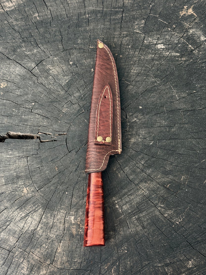 6" Utility Knife, Custom Block, SS440 - 150mm