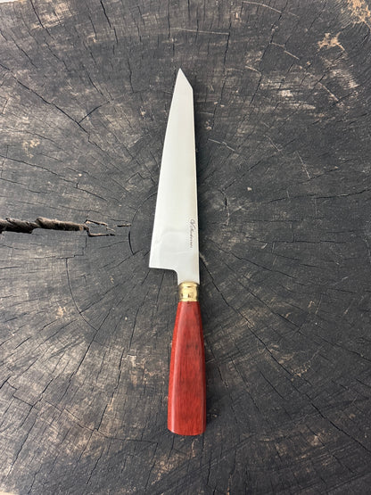 8" Branca Knife, Pau Brasil Hardwood, SS440 - 210mm