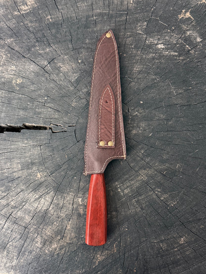 8" Branca Knife, Pau Brasil Hardwood, SS440 - 210mm