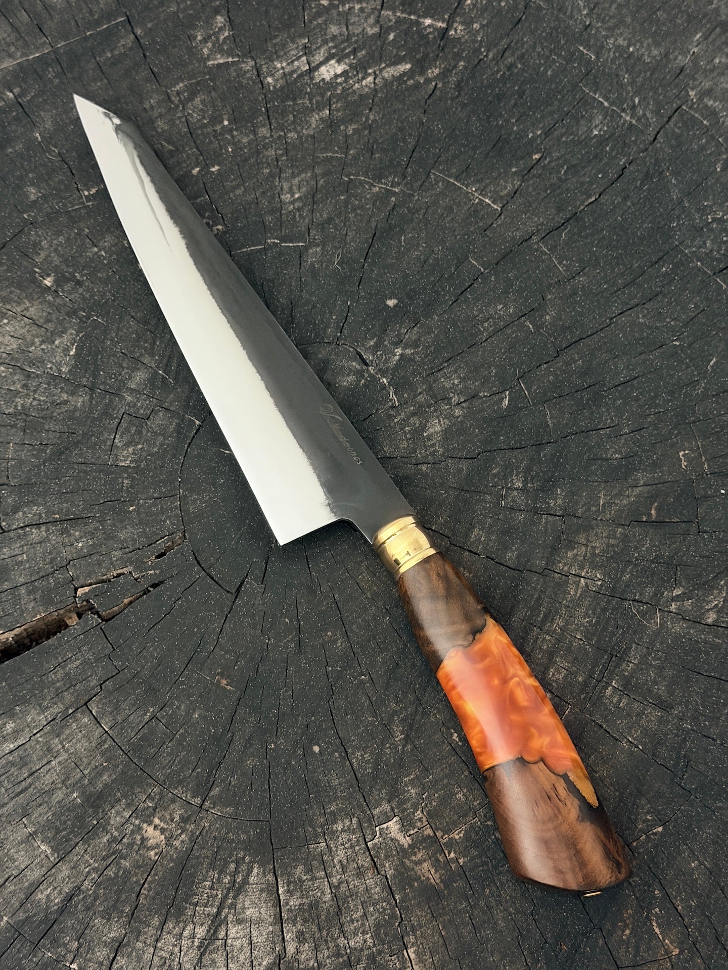 8" Branca Knife, Hybrid Custom Block, RSS440 - 210mm