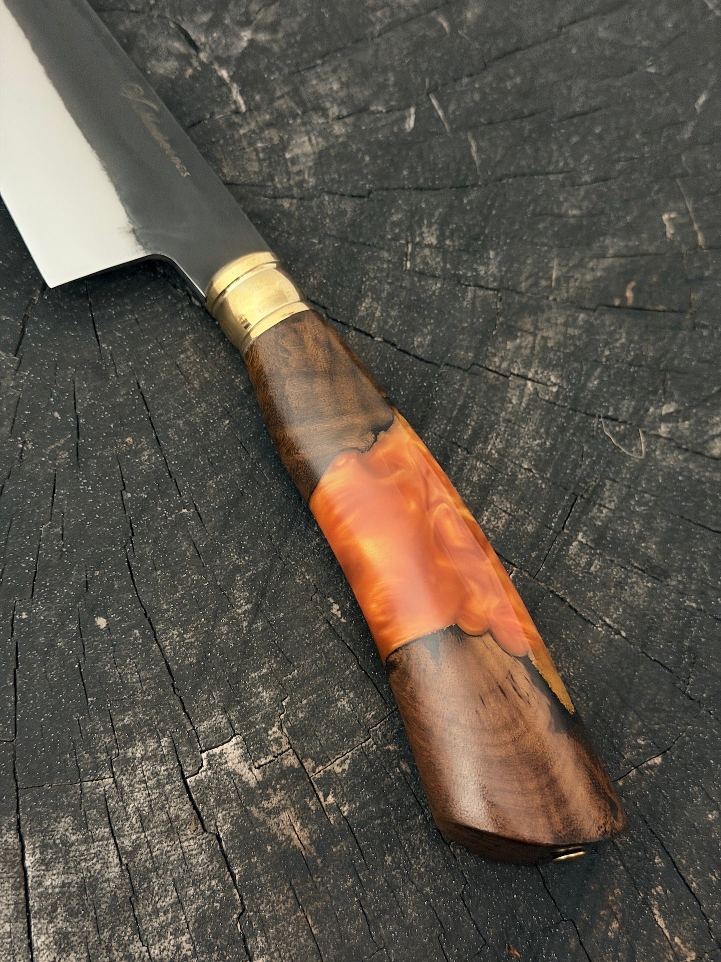 8" Branca Knife, Hybrid Custom Block, RSS440 - 210mm