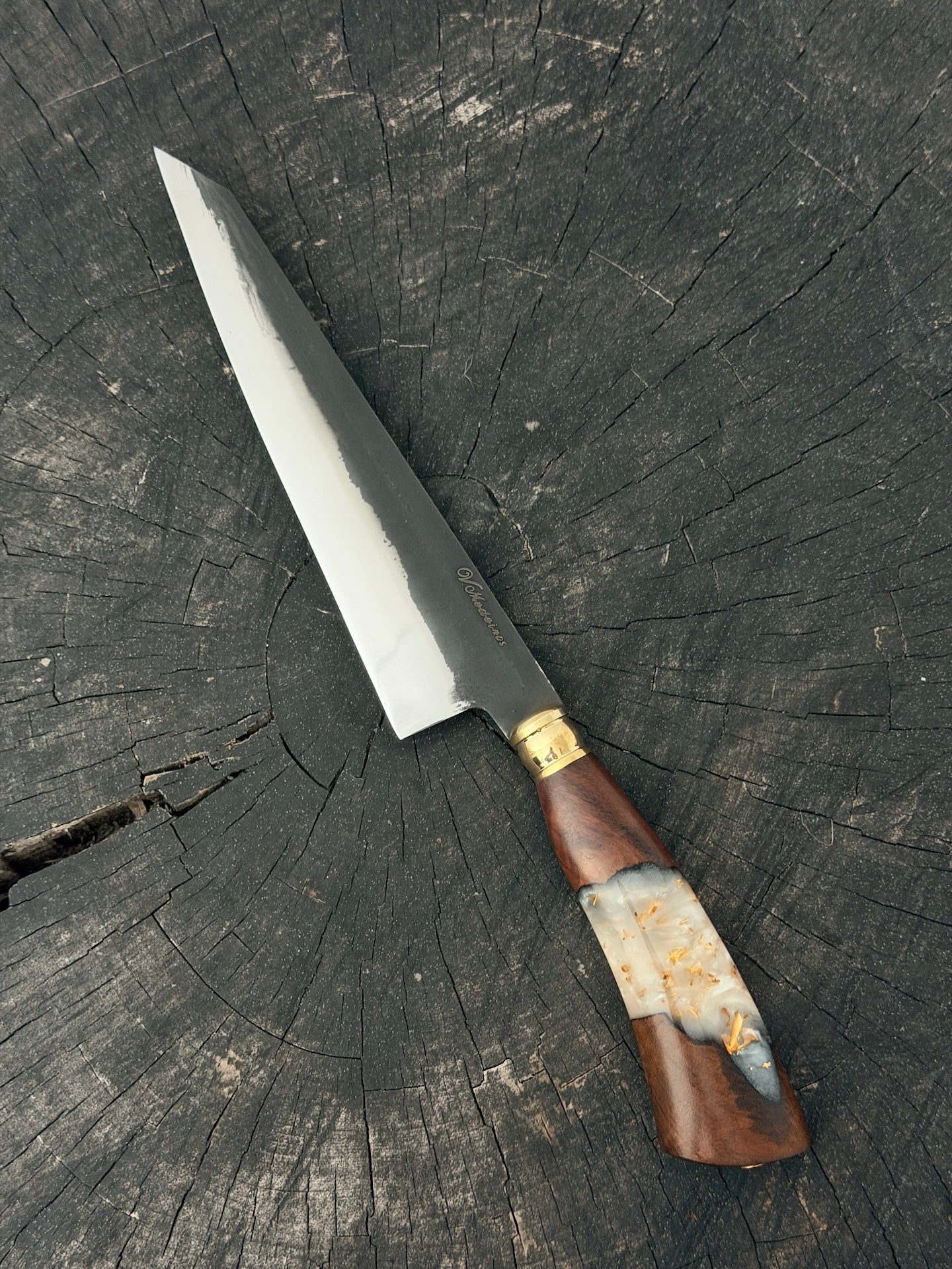 8" Branca Knife, Hybrid Custom Block, RSS440 - 210mm