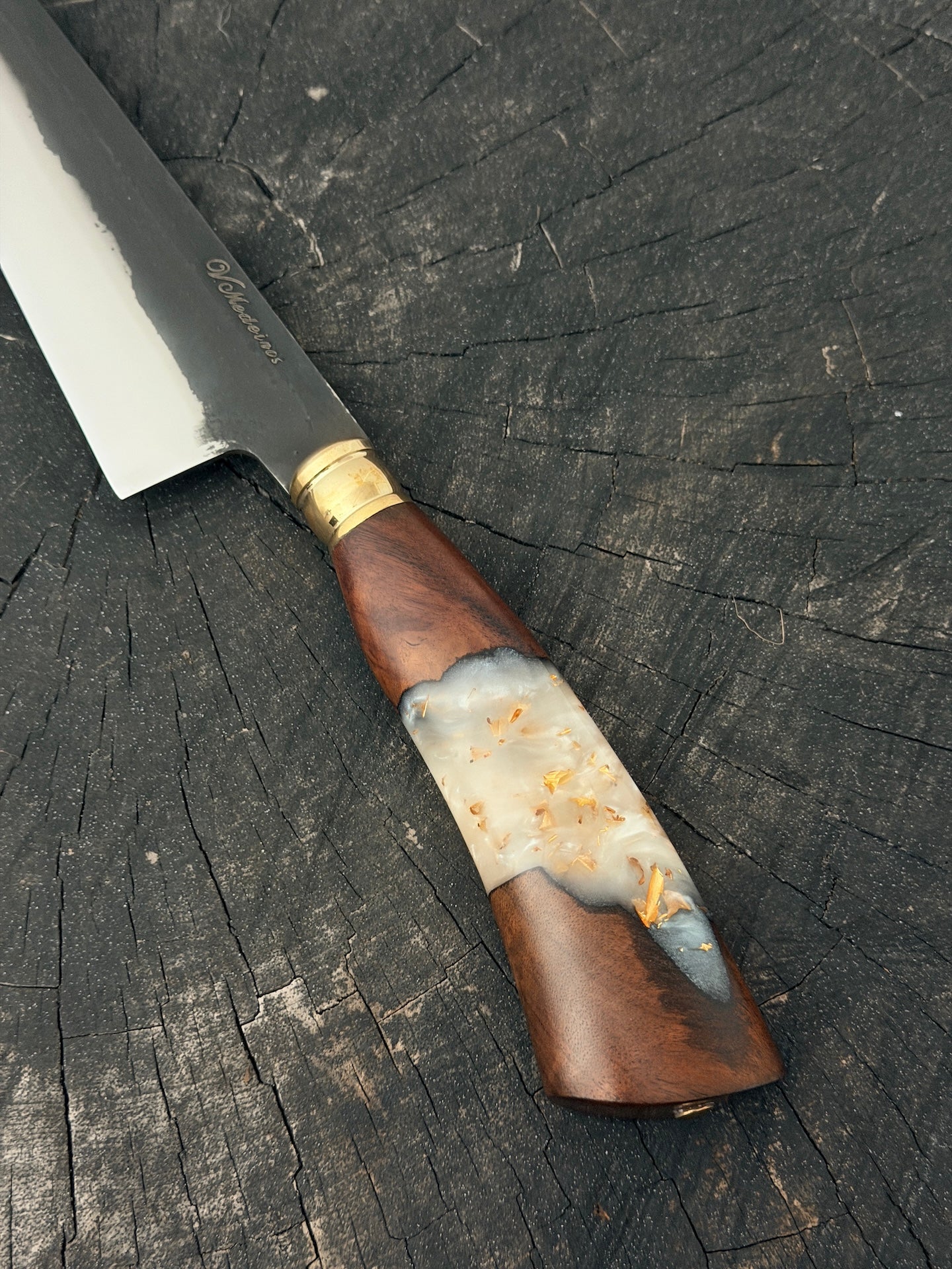 8" Branca Knife, Hybrid Custom Block, RSS440 - 210mm