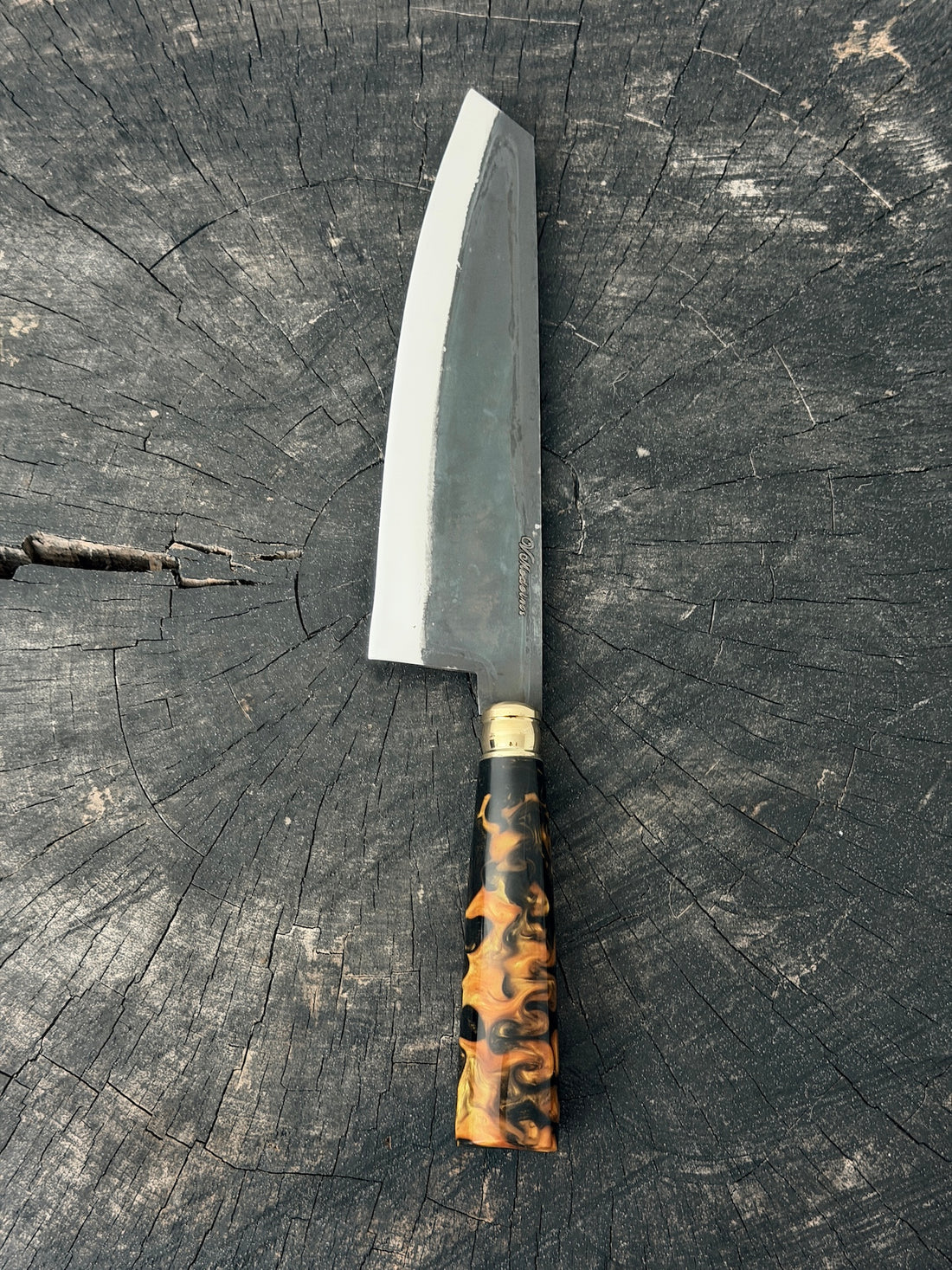 8" Kultura Knife, Predator Custom Block, RSS440 - 200mm