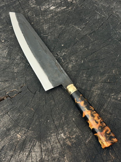 8" Kultura Knife, Predator Custom Block, RSS440 - 200mm