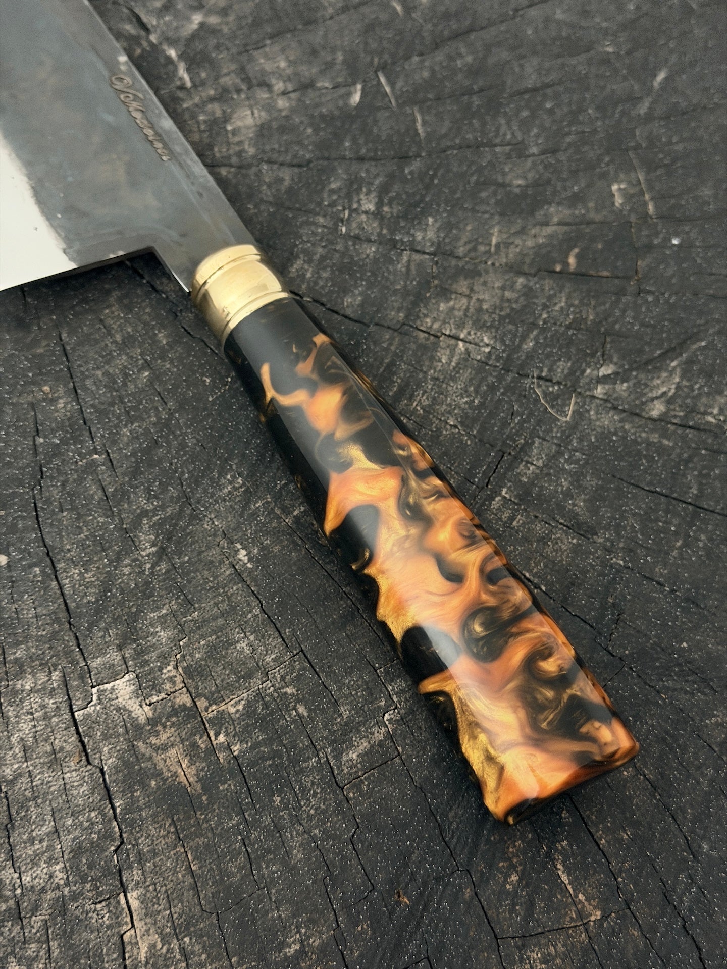 8" Kultura Knife, Predator Custom Block, RSS440 - 200mm