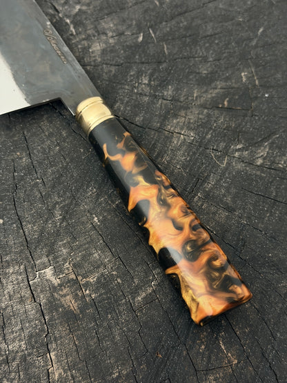 8" Kultura Knife, Predator Custom Block, RSS440 - 200mm