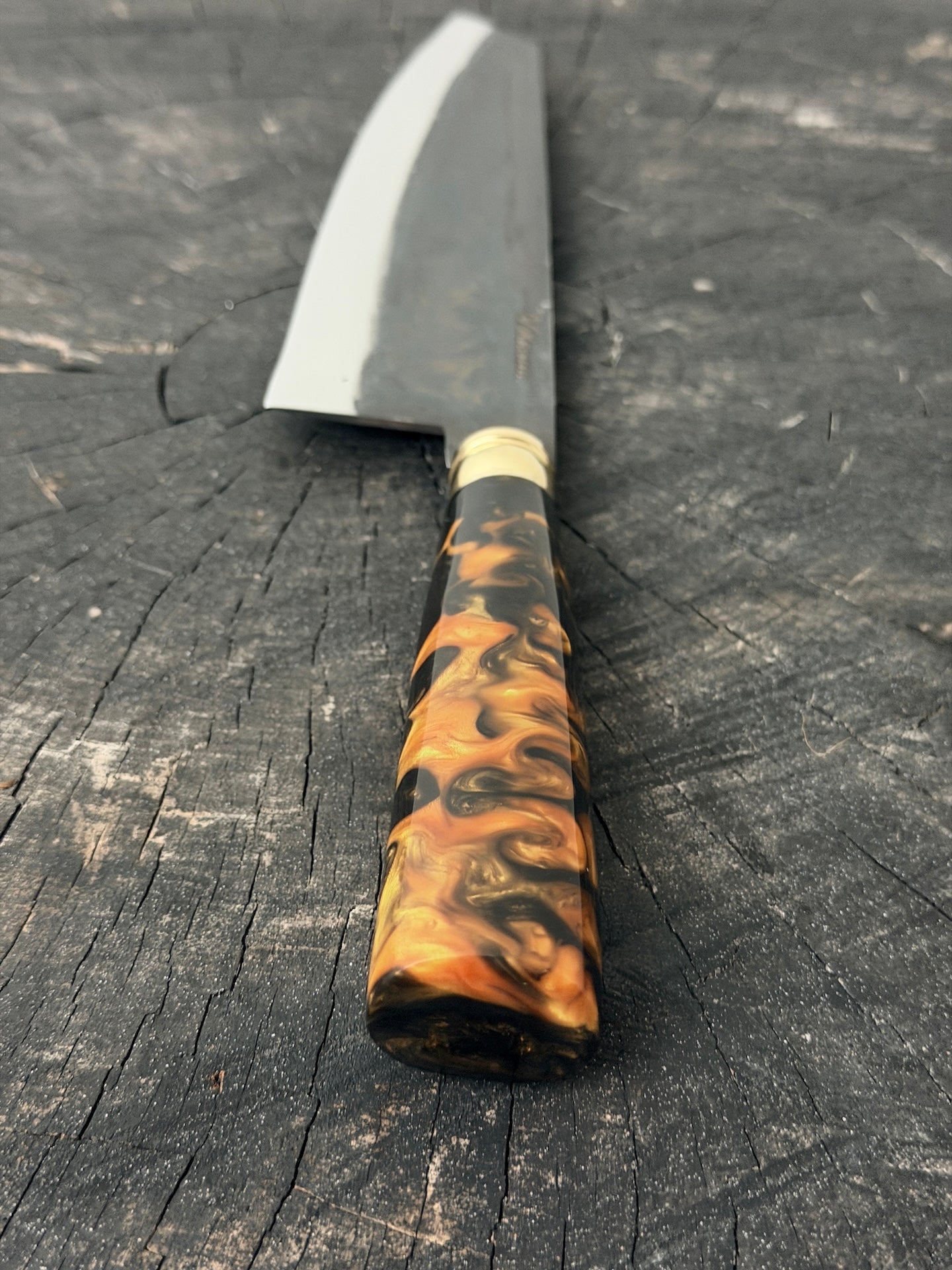 8" Kultura Knife, Predator Custom Block, RSS440 - 200mm