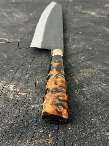 8" Kultura Knife, Predator Custom Block, RSS440 - 200mm