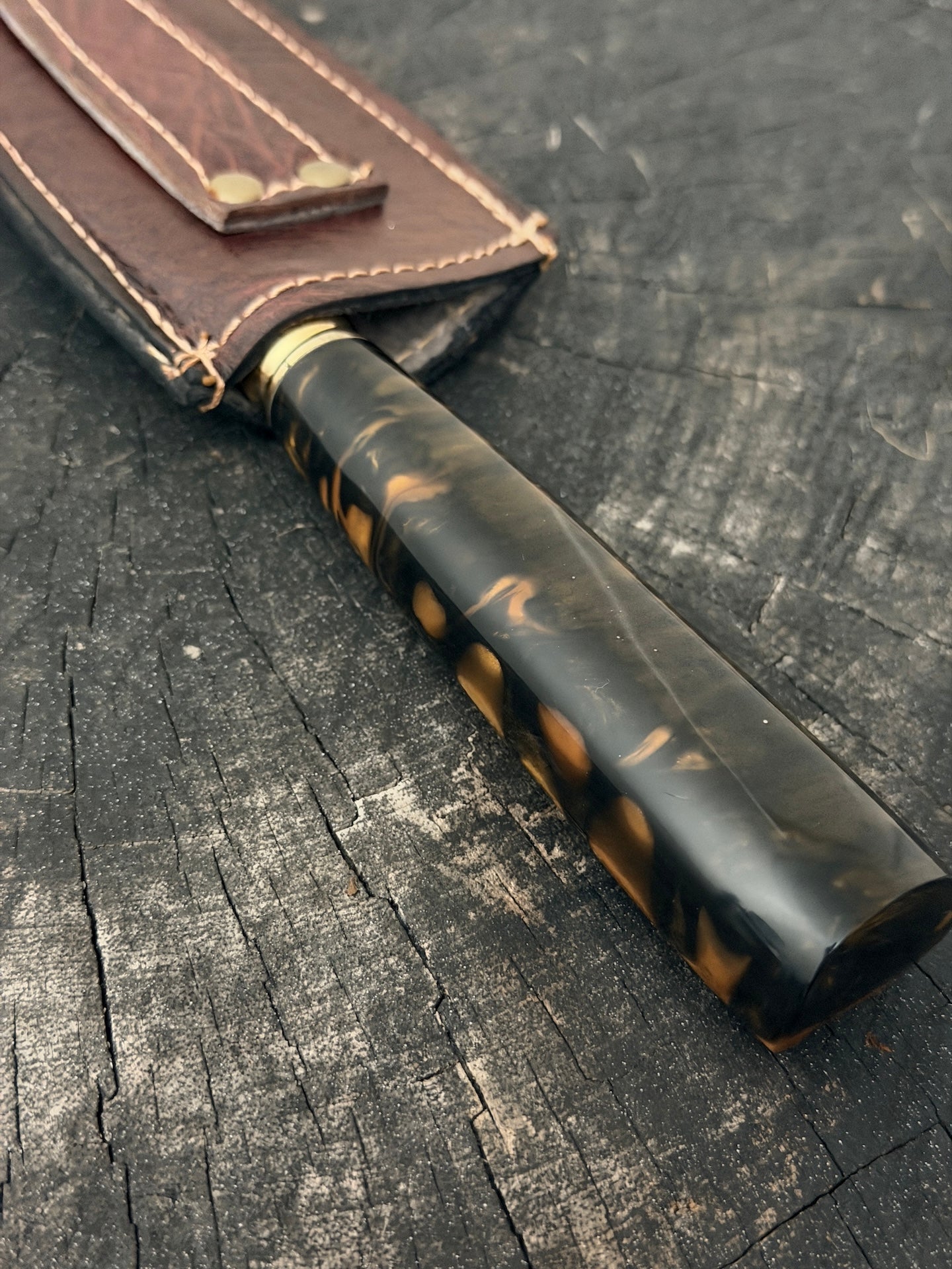 8" Kultura Knife, Predator Custom Block, RSS440 - 200mm
