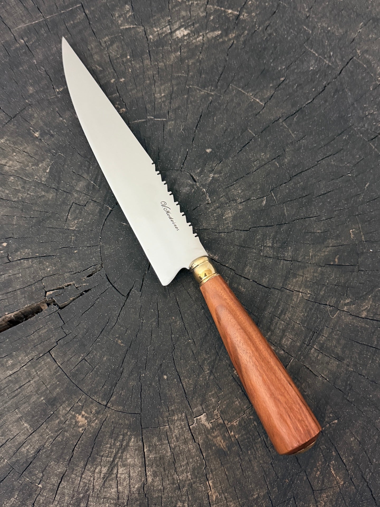 8" Chef Knife, Native Hardwood, SS420 - 200mm