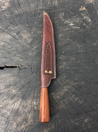 8" Chef Knife, Native Hardwood, SS420 - 200mm