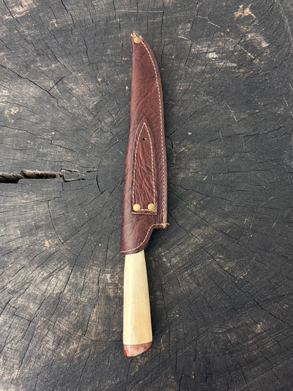 8" Chef Knife, Ostrich Bone, SS440 - 200mm