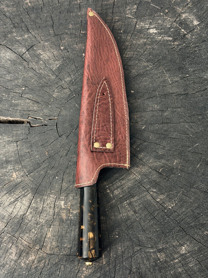 8" Picanha Chef Knife, Predator Custom Block, SS440 - 200mm