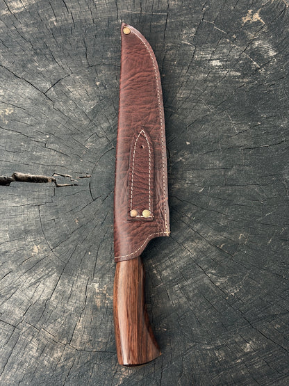 9" Artisan BBQ Knife, Native Ironwood, SS440 - 230mm