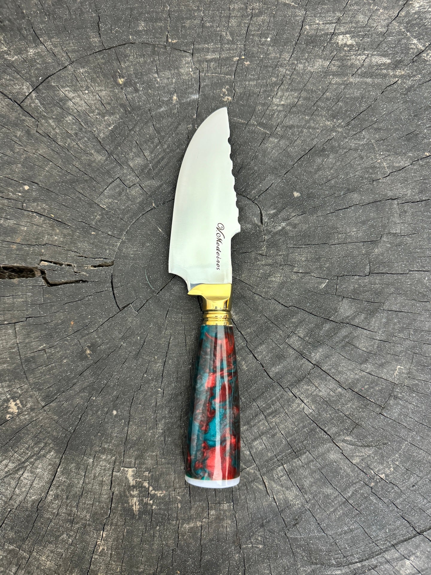 4” Skinner Knife, Custom Block - SS420 - 105mm