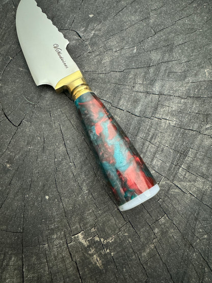 4” Skinner Knife, Custom Block - SS420 - 105mm