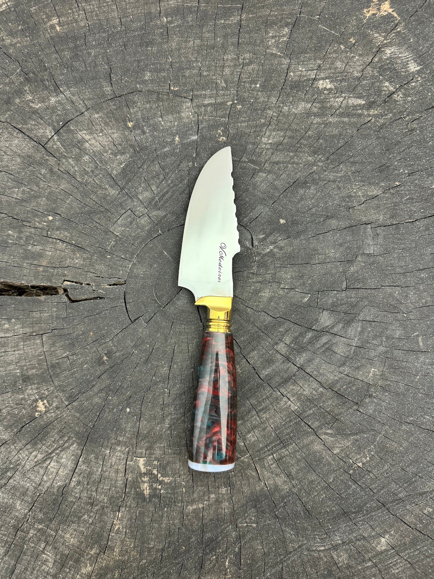 4” Skinner Knife, Custom Block - SS420 - 105mm