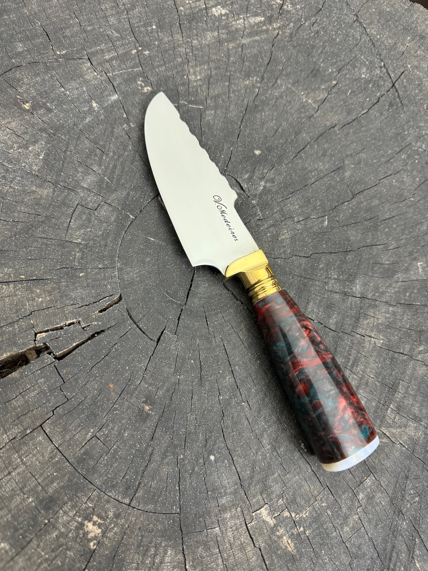 4” Skinner Knife, Custom Block - SS420 - 105mm