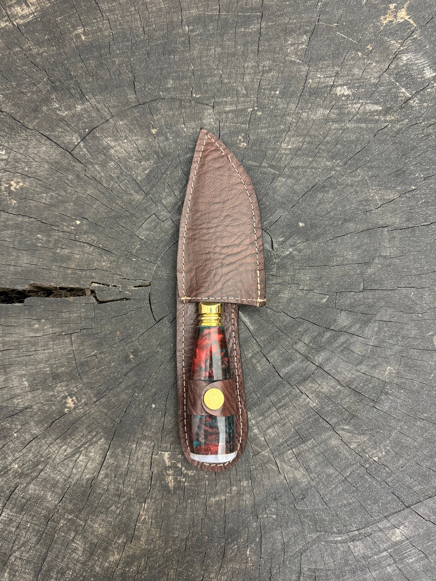 4” Skinner Knife, Custom Block - SS420 - 105mm