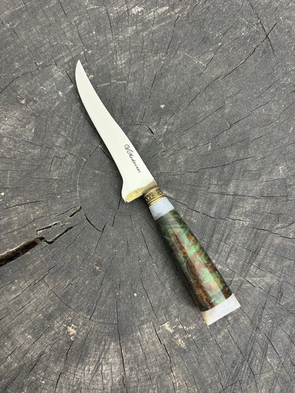 5&quot; Boning Knife, Custom Block, SS420 - 130mm