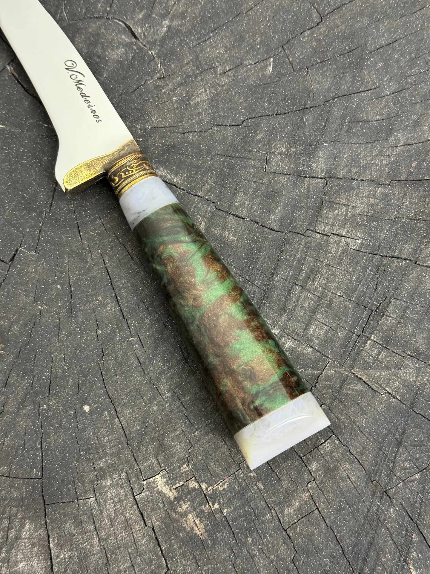 5&quot; Boning Knife, Custom Block, SS420 - 130mm