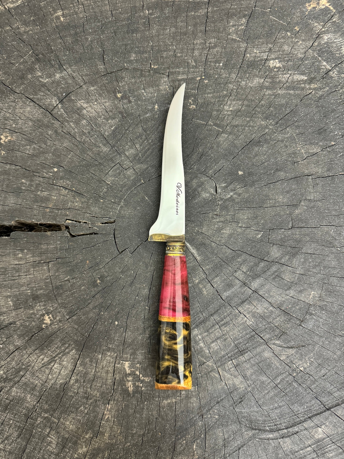 5&quot; Boning Knife, Custom Block, SS420 - 130mm