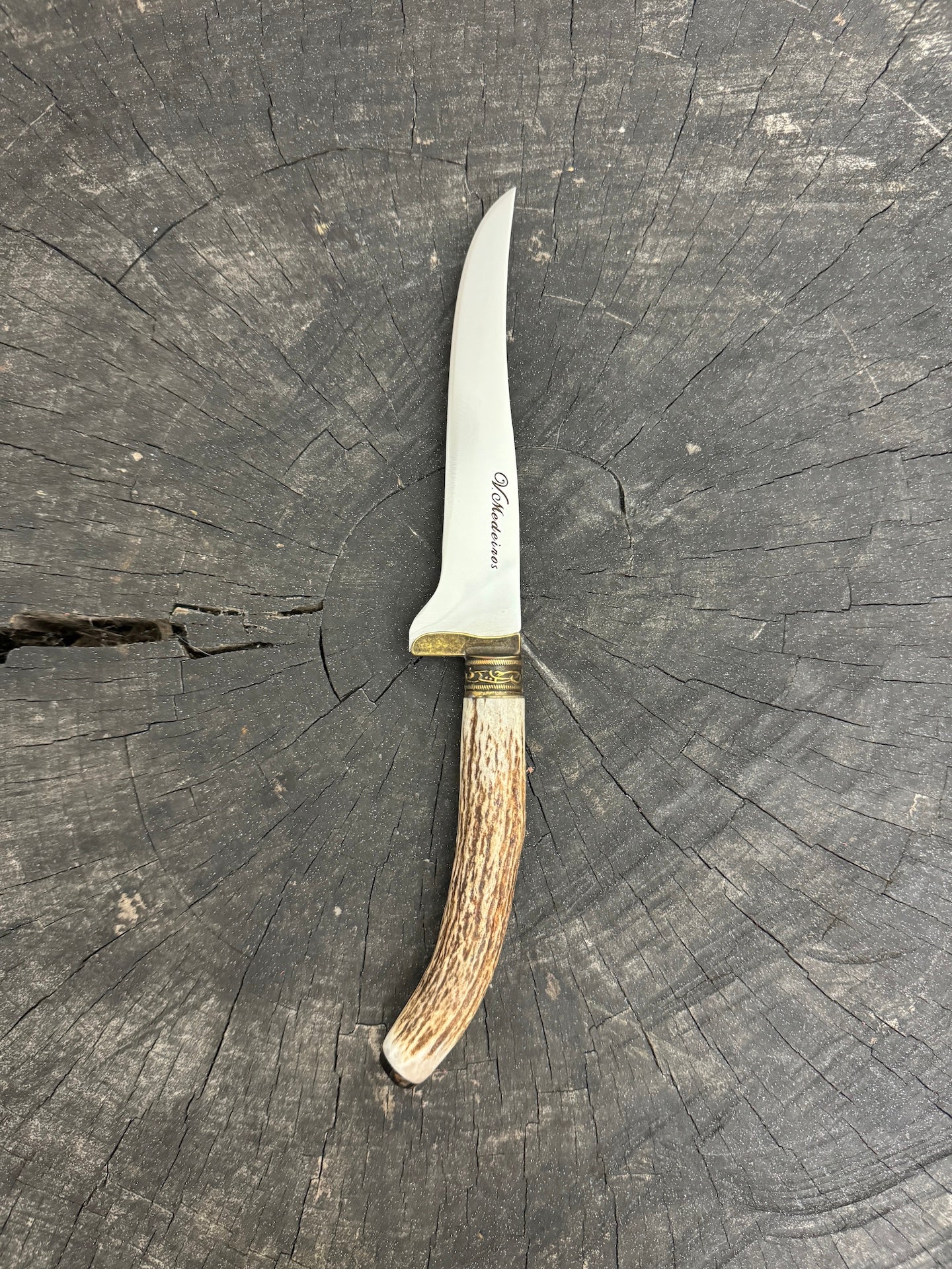 5&quot; Boning Knife, Deer Antler, SS420 - 130mm