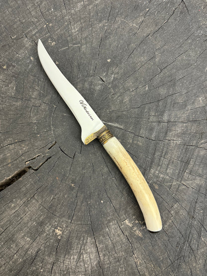 5&quot; Boning Knife, Deer Antler, SS420 - 130mm