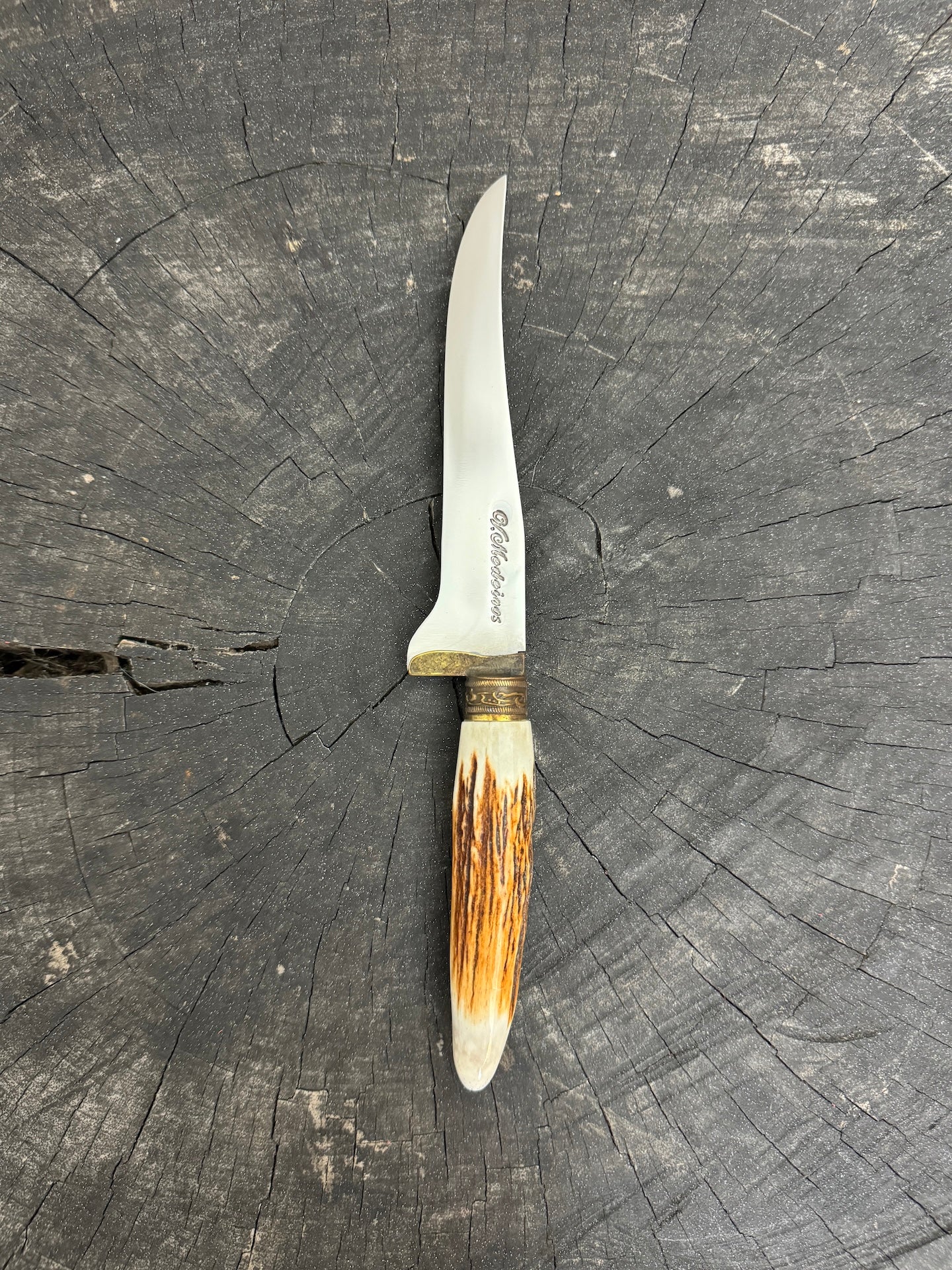 5&quot; Boning Knife, Deer Antler, SS420 - 130mm