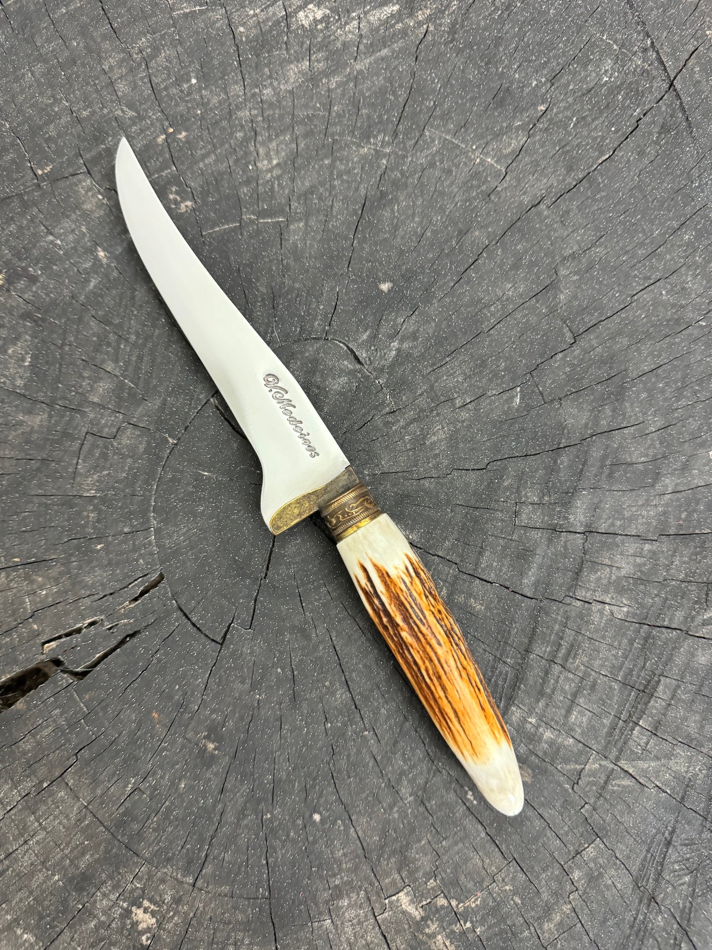 5&quot; Boning Knife, Deer Antler, SS420 - 130mm