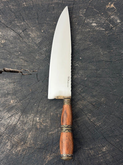 10" Chef Picanha Knife, Native Ironwood, SS440 - 250mm