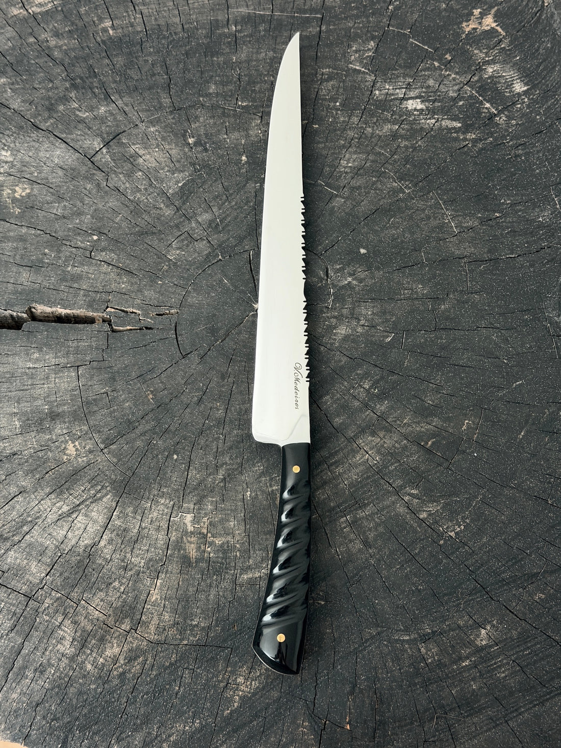 10" Chimango Full Tang Knife, Custom Block, SS440 - 250mm